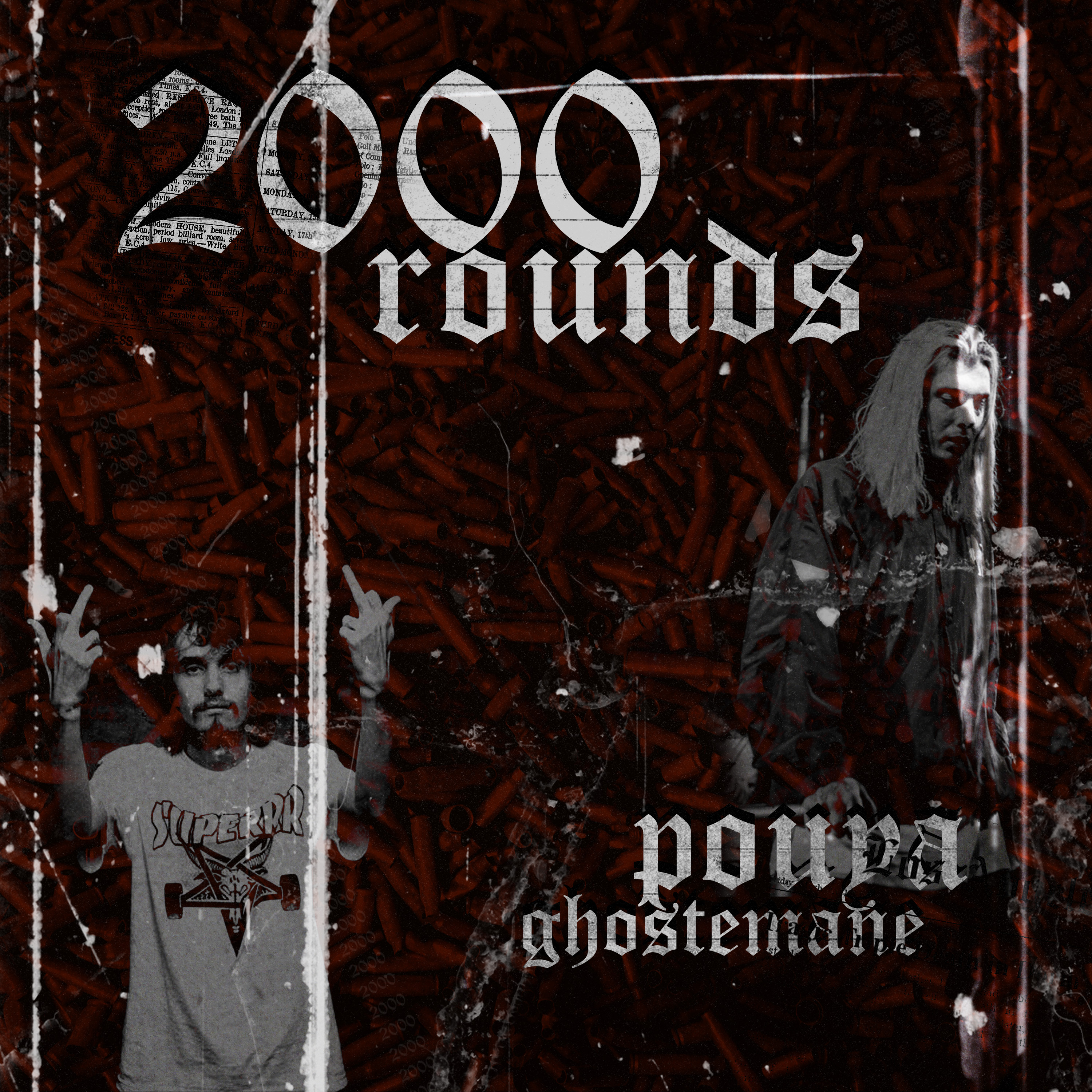 Альбом 2000. 2000 Rounds GHOSTEMANE. 2000 Rounds GHOSTEMANE & Pouya. GHOSTEMANE альбом.